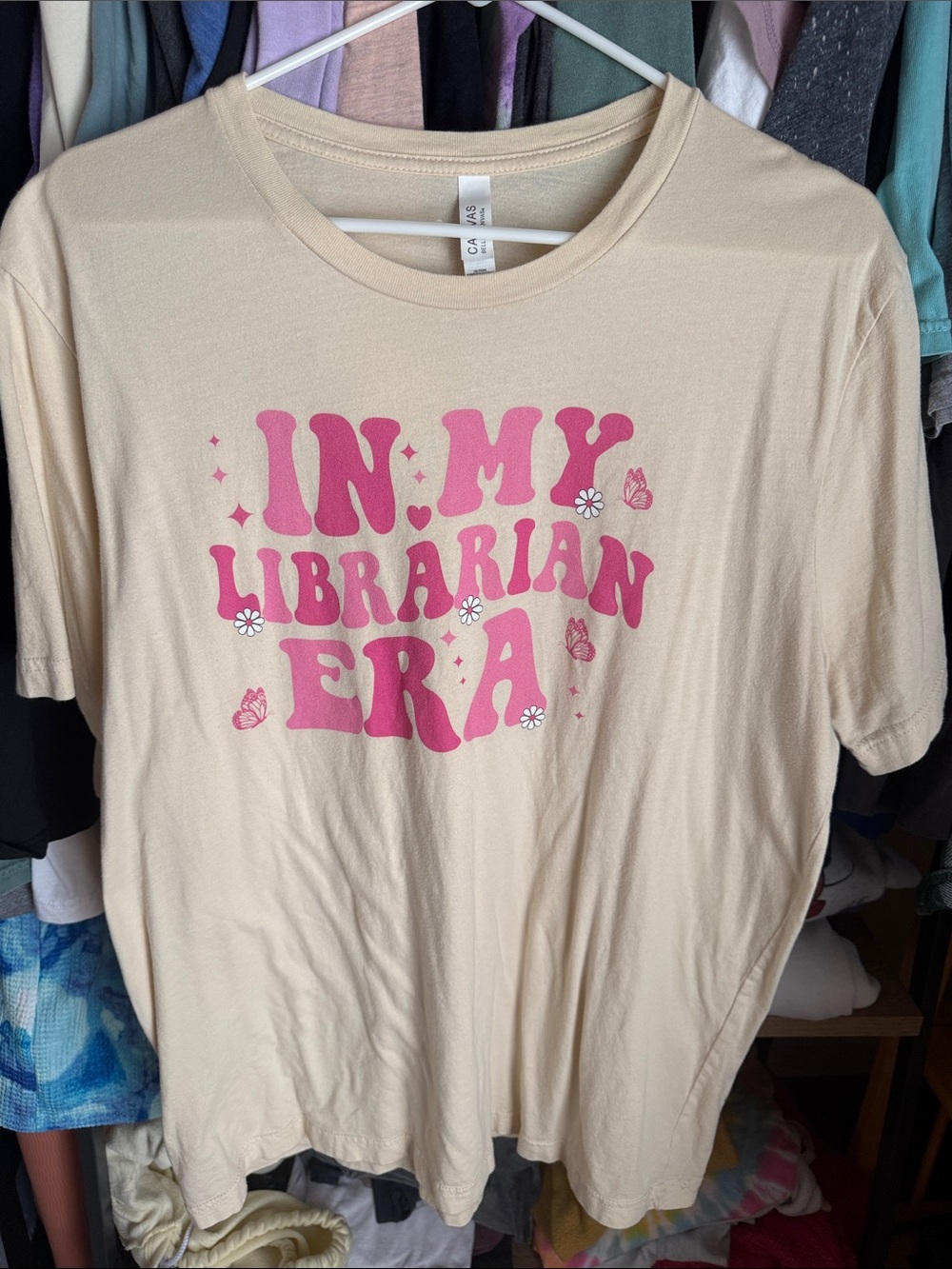 In My Librarian Era Bella Canvas Tee
